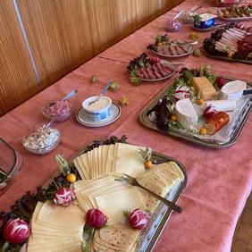 Das Frühstücksbuffet