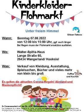 Einladung Kinderkleider Flohmarkt