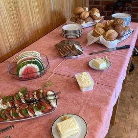 Das Frühstücksbuffet
